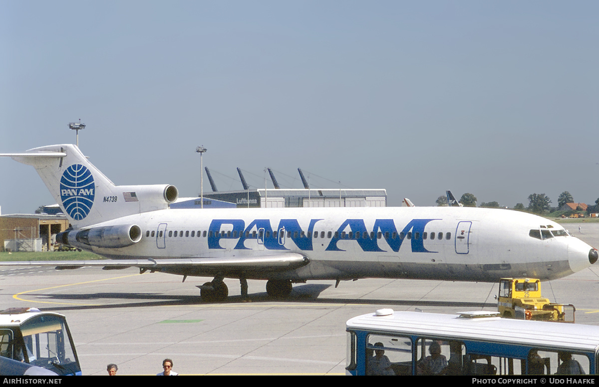 Aircraft Photo of N4739 | Boeing 727-235 | Pan American World Airways - Pan Am | AirHistory.net #401979
