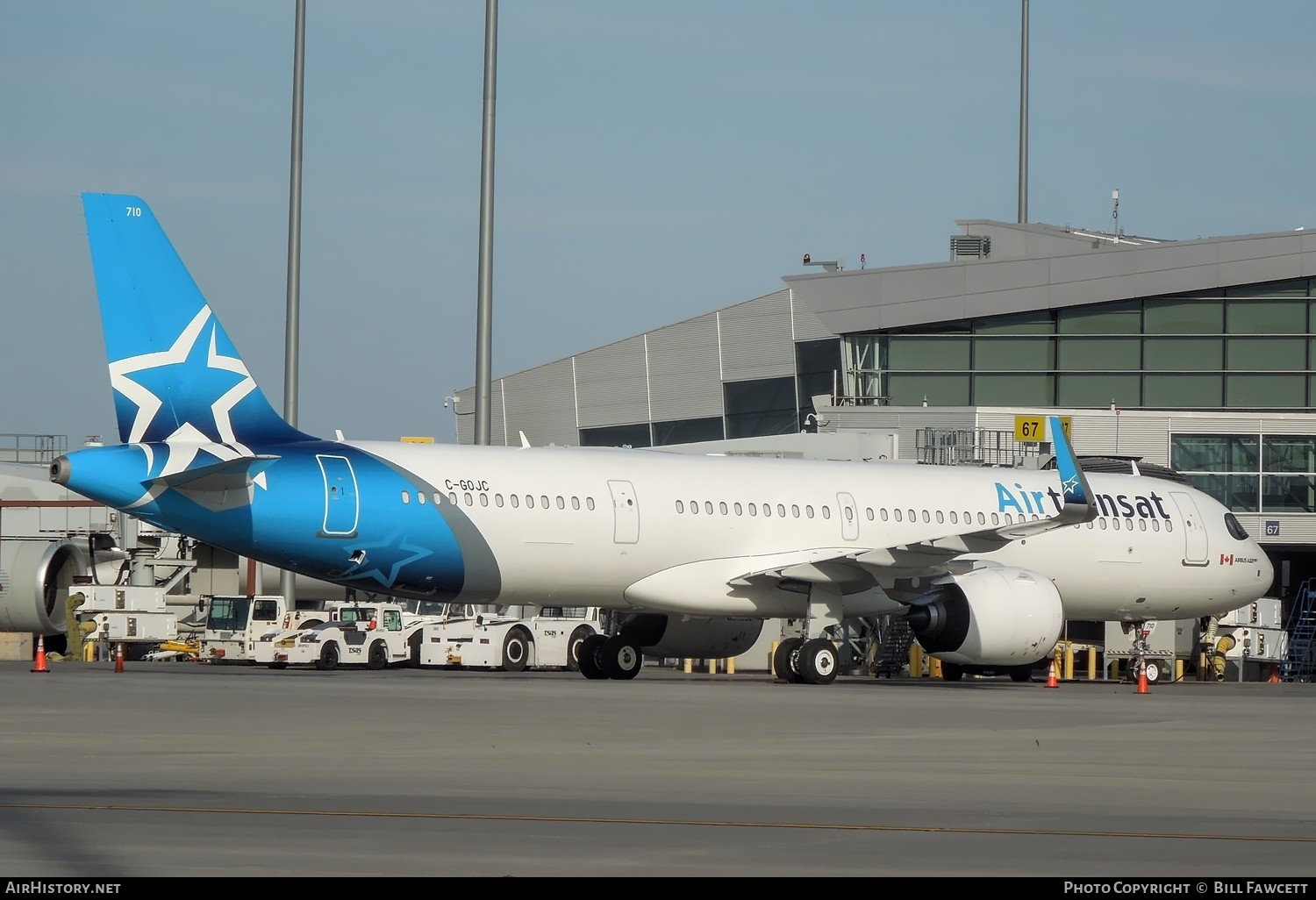 Aircraft Photo of C-GOJC | Airbus A321-271NX | Air Transat | AirHistory.net #401996
