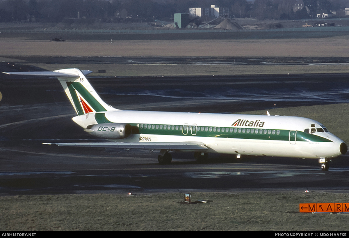 Aircraft Photo of N2786S | McDonnell Douglas DC-9-32 | Alitalia | AirHistory.net #402008