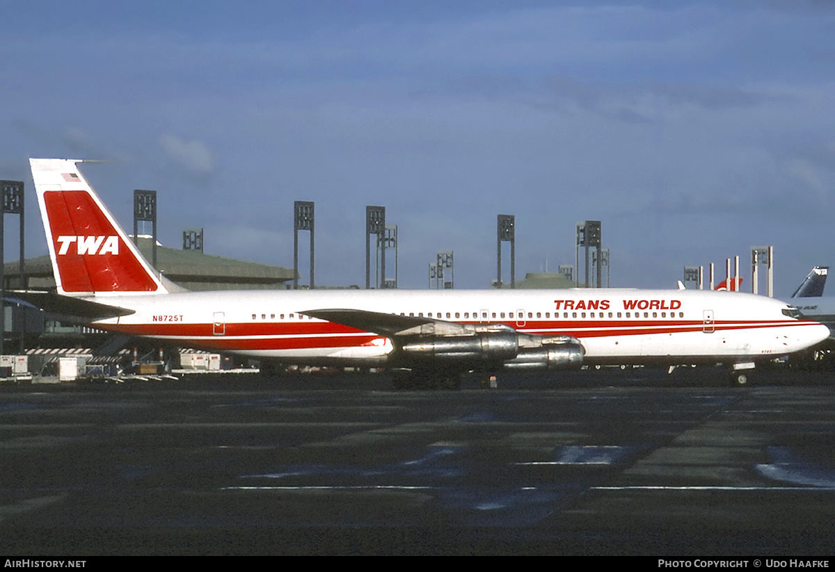 Aircraft Photo of N8725T | Boeing 707-331B | Trans World Airlines - TWA | AirHistory.net #402010