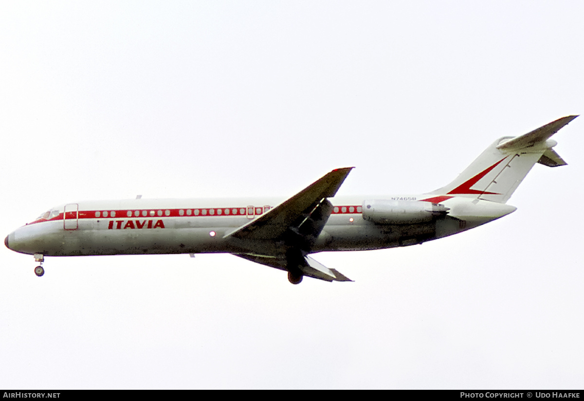 Aircraft Photo of N7465B | McDonnell Douglas DC-9-33CF | Itavia | AirHistory.net #402014