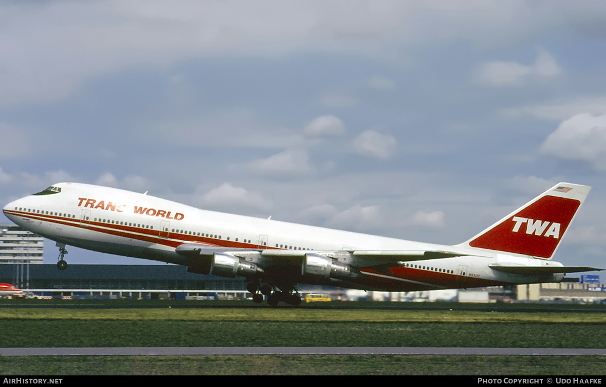 Aircraft Photo of N53110 | Boeing 747-131 | Trans World Airlines - TWA | AirHistory.net #402023