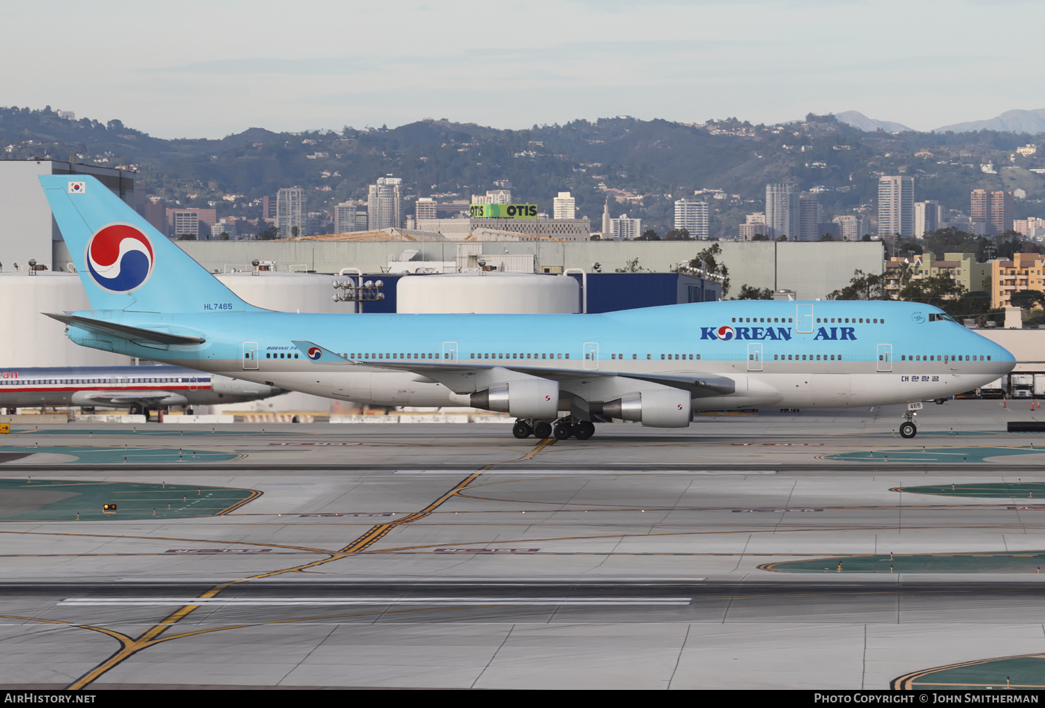 Aircraft Photo of HL7465 | Boeing 747-4B5 | Korean Air | AirHistory.net #402031