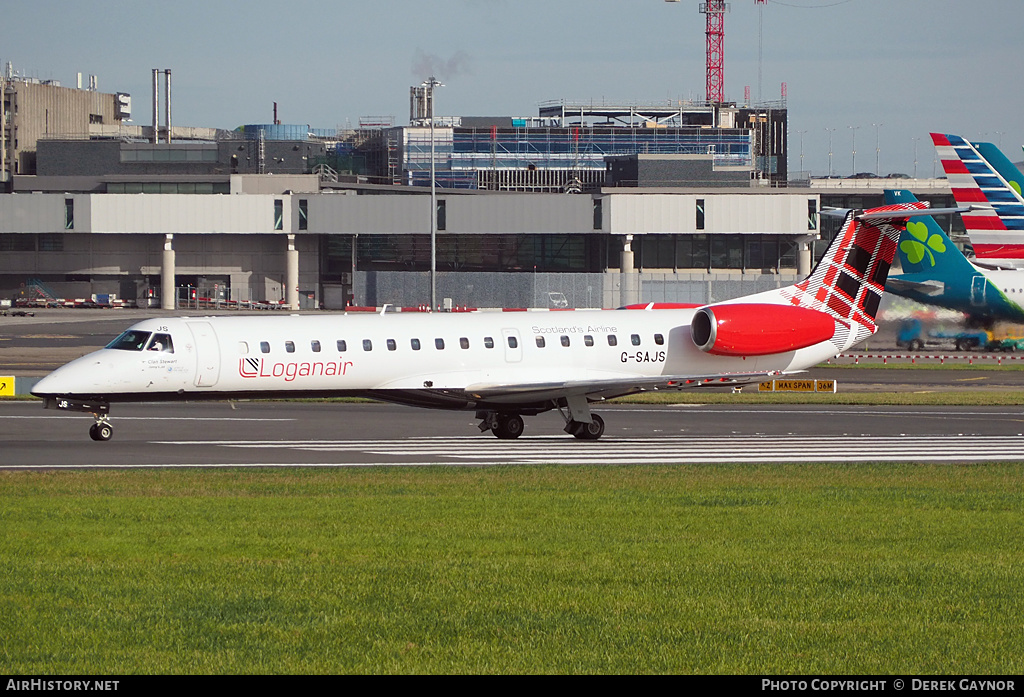 Aircraft Photo of G-SAJS | Embraer ERJ-145EP (EMB-145EP) | Loganair | AirHistory.net #402032