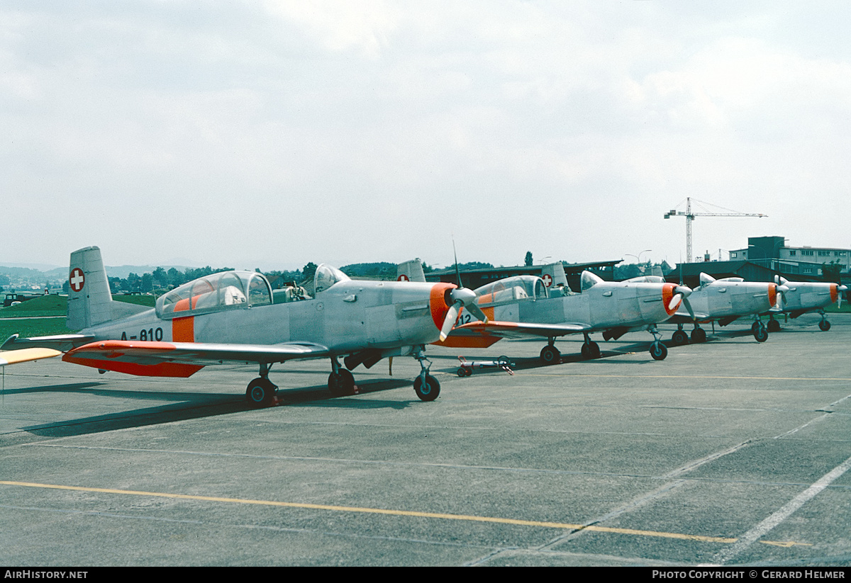 Aircraft Photo of A-810 | Pilatus P-3-03 | Switzerland - Air Force | AirHistory.net #402049