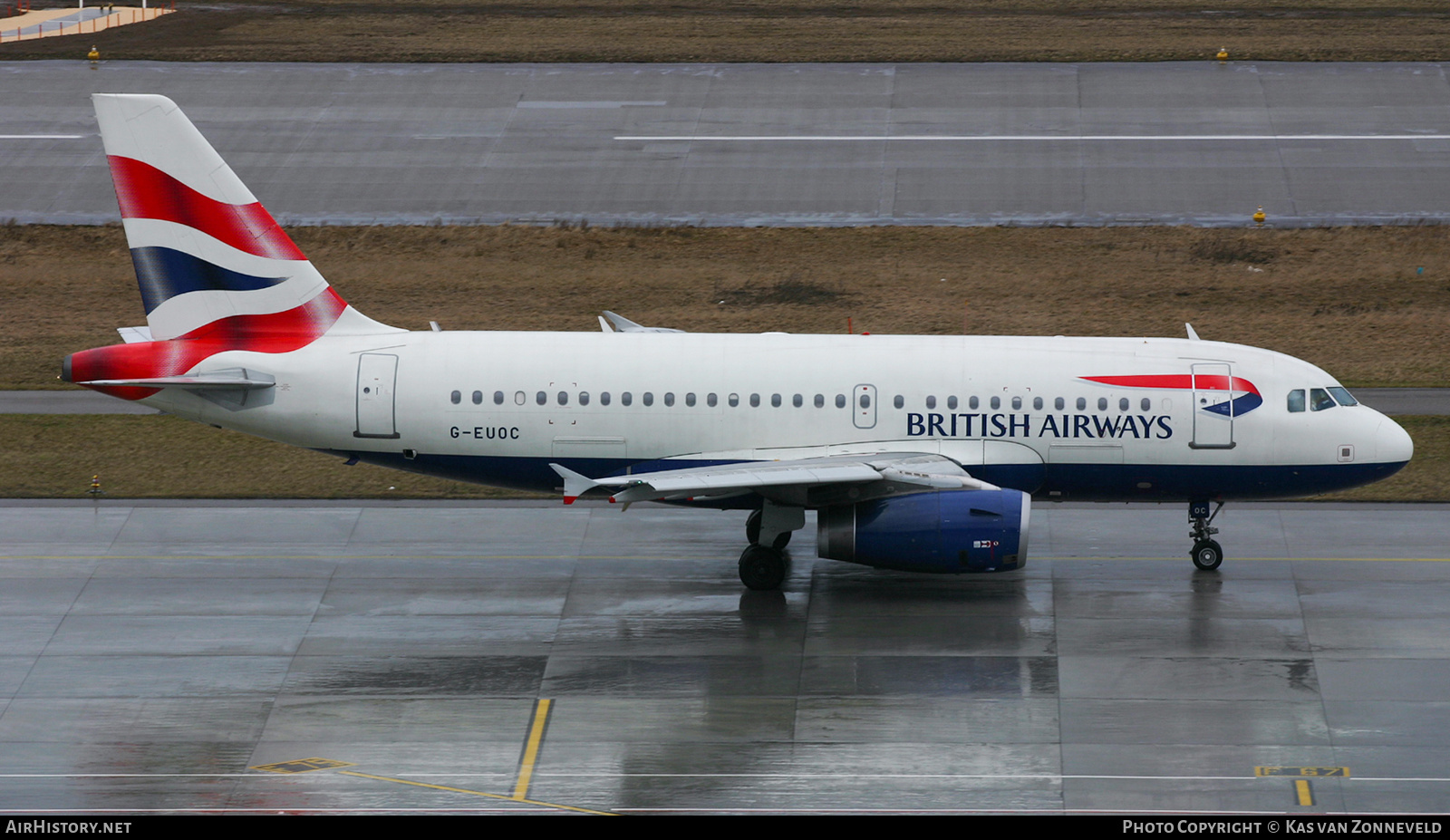 Aircraft Photo of G-EUOC | Airbus A319-131 | British Airways | AirHistory.net #402052
