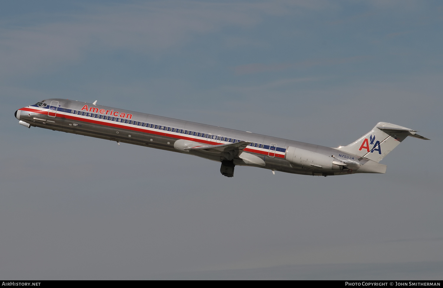 Aircraft Photo of N7533A | McDonnell Douglas MD-82 (DC-9-82) | American Airlines | AirHistory.net #402057