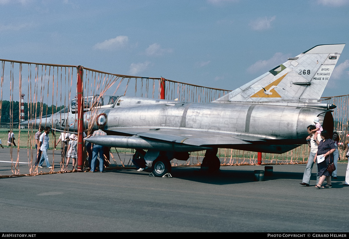 Aircraft Photo of 268 | Dassault Mirage IIIBE | France - Air Force | AirHistory.net #402067