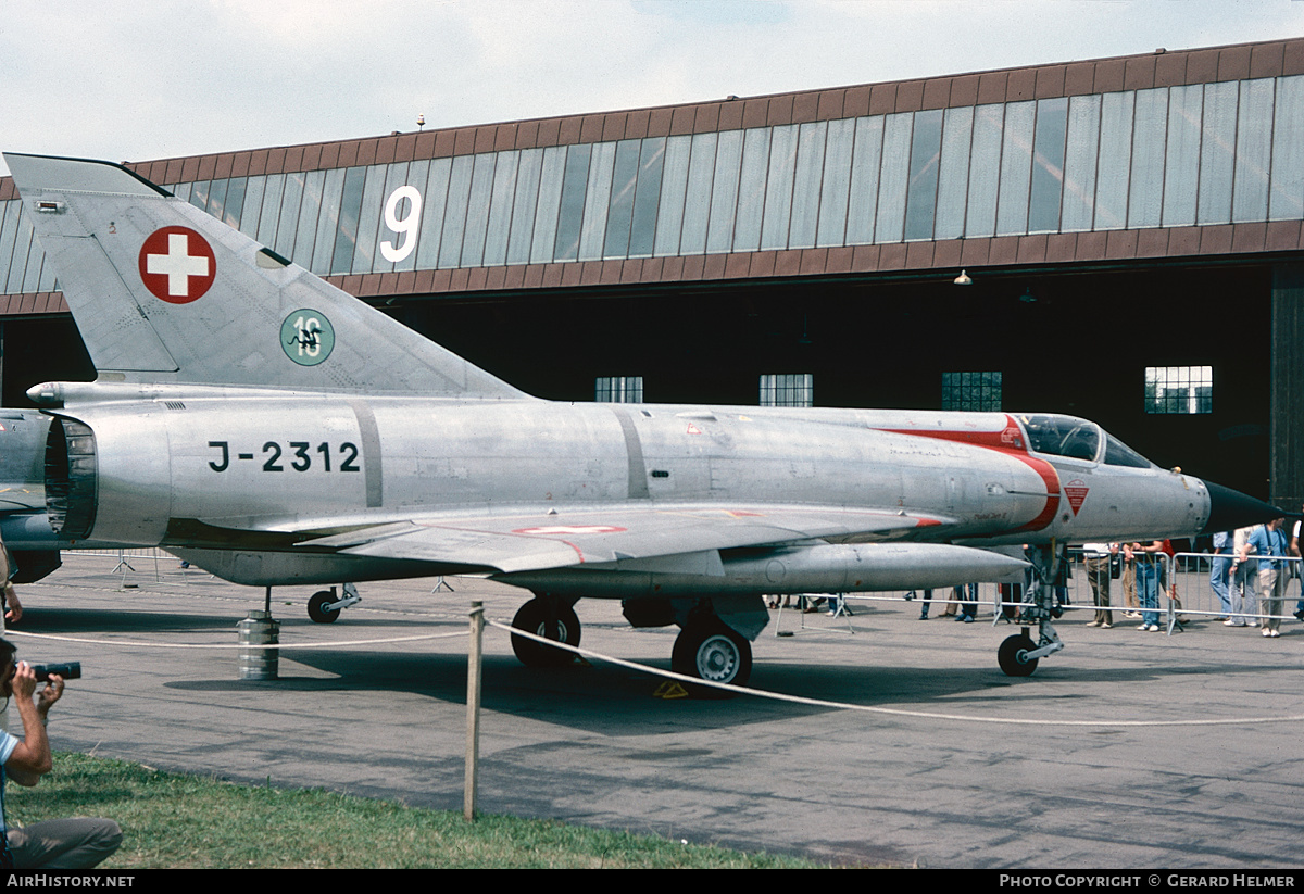 Aircraft Photo of J-2312 | Dassault Mirage IIIS | Switzerland - Air Force | AirHistory.net #402068