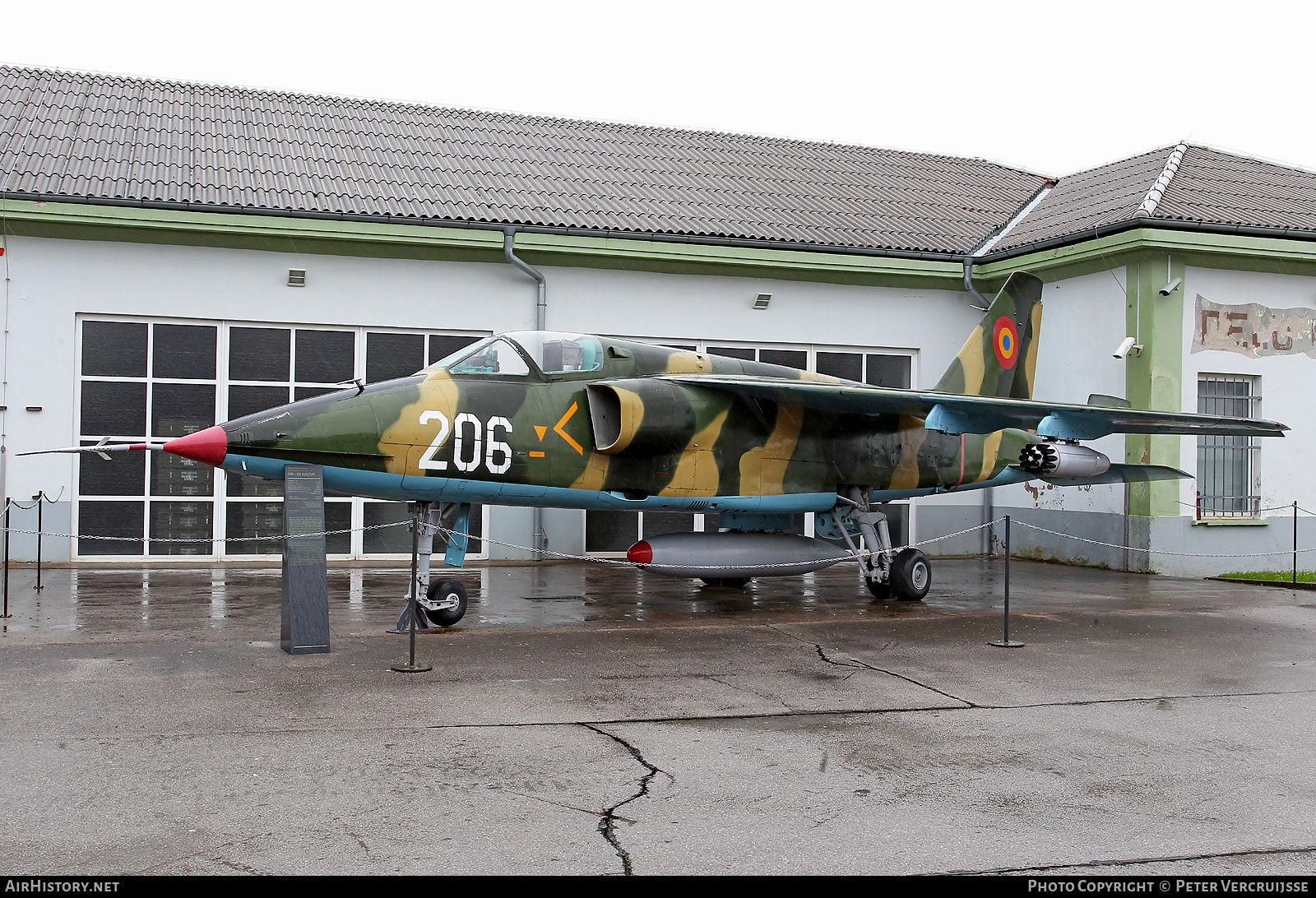 Aircraft Photo of 206 | Craiova IAR-93MB Vultur | Romania - Air Force | AirHistory.net #402069