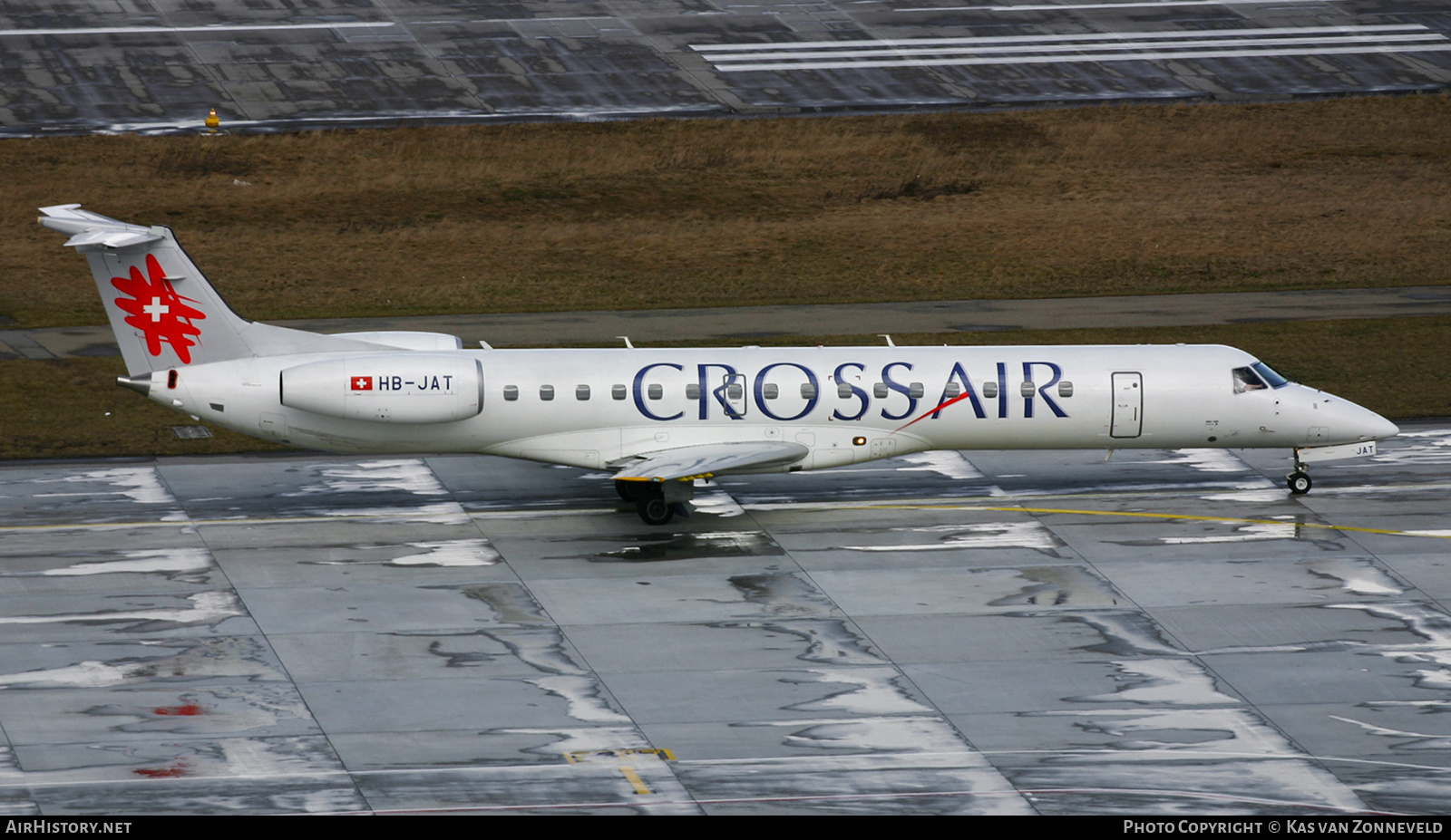 Aircraft Photo of HB-JAT | Embraer ERJ-145LU (EMB-145LU) | Crossair | AirHistory.net #402080