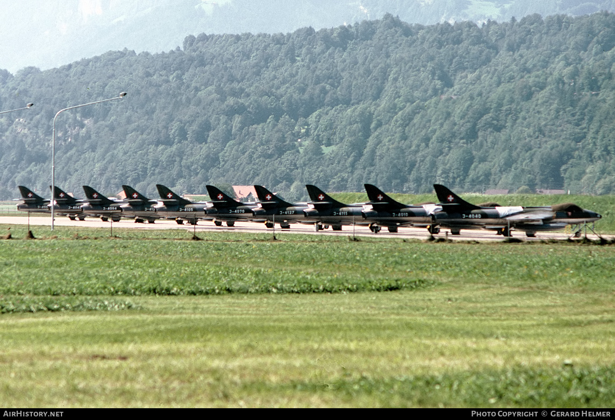 Aircraft Photo of J-4040 | Hawker Hunter F58 | Switzerland - Air Force | AirHistory.net #402082