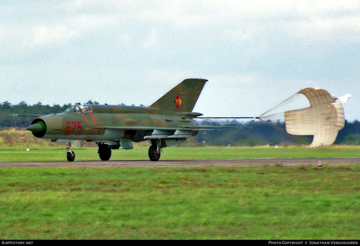 Aircraft Photo of 675 | Mikoyan-Gurevich MiG-21MF | East Germany - Air Force | AirHistory.net #402094