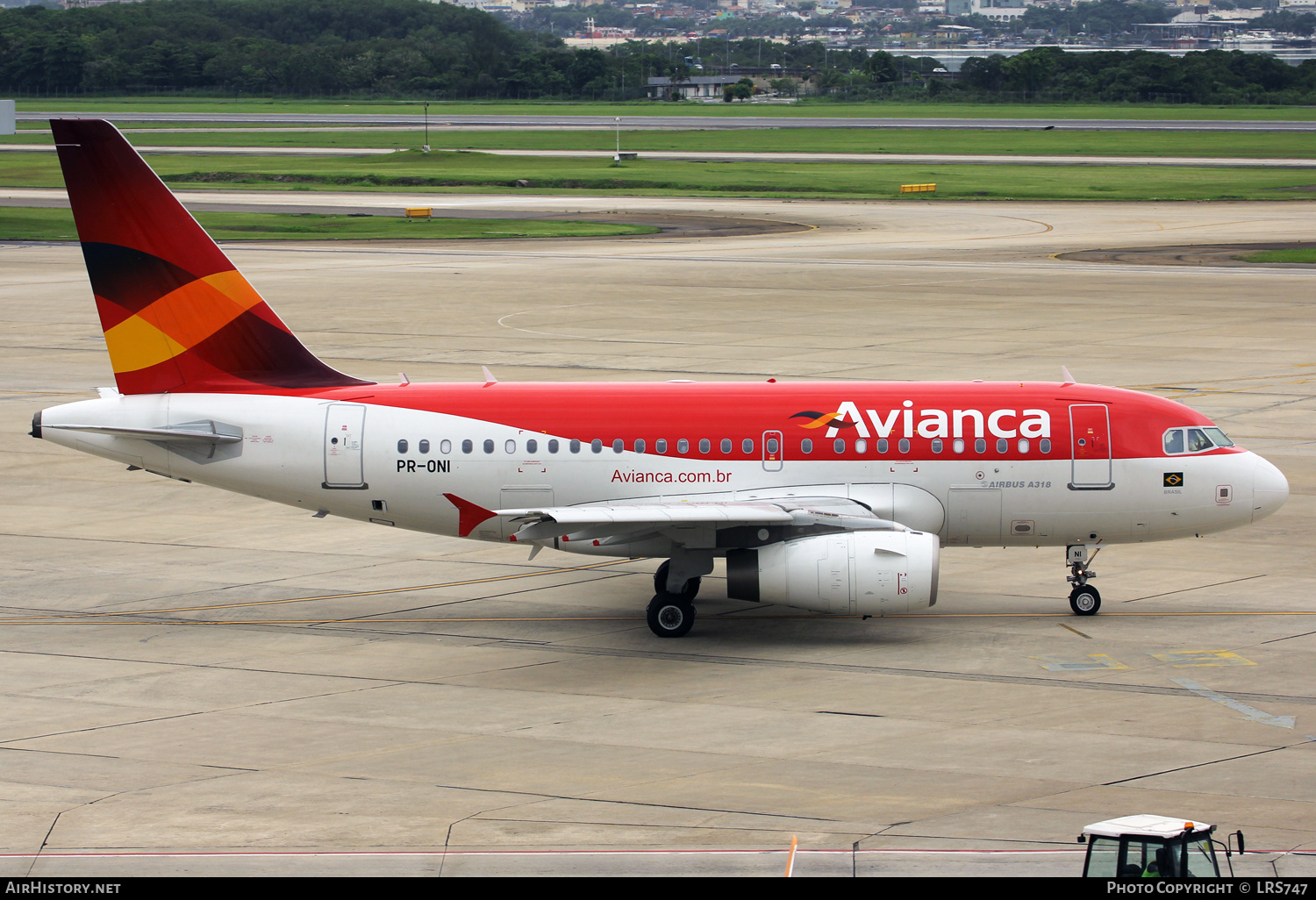 Aircraft Photo of PR-ONI | Airbus A318-121 | Avianca | AirHistory.net #402120