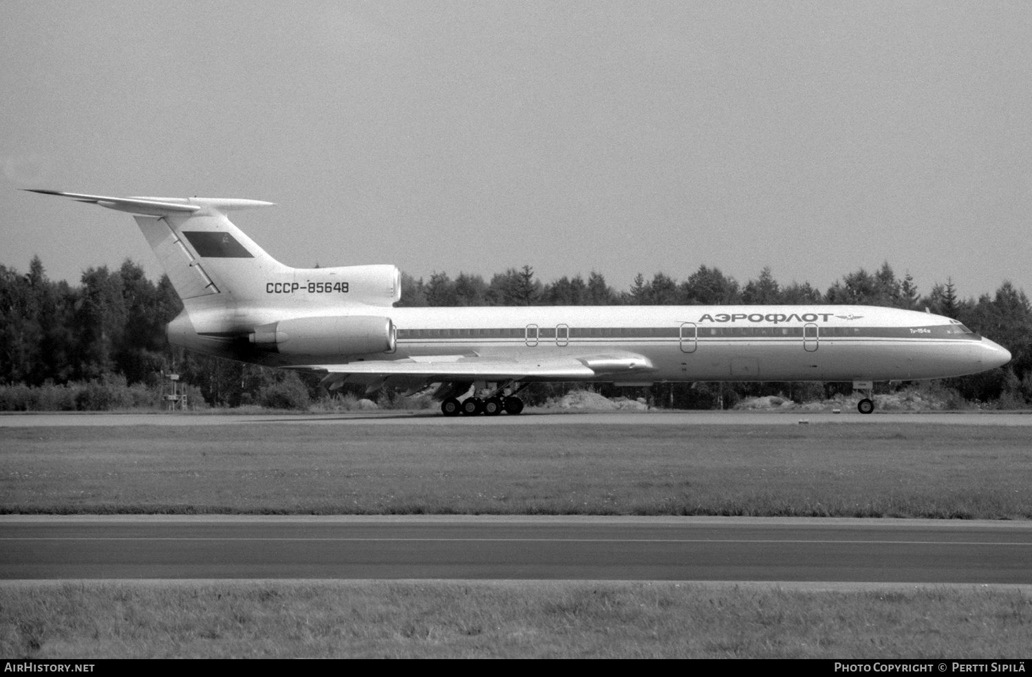 Aircraft Photo of CCCP-85648 | Tupolev Tu-154M | Aeroflot | AirHistory.net #402121