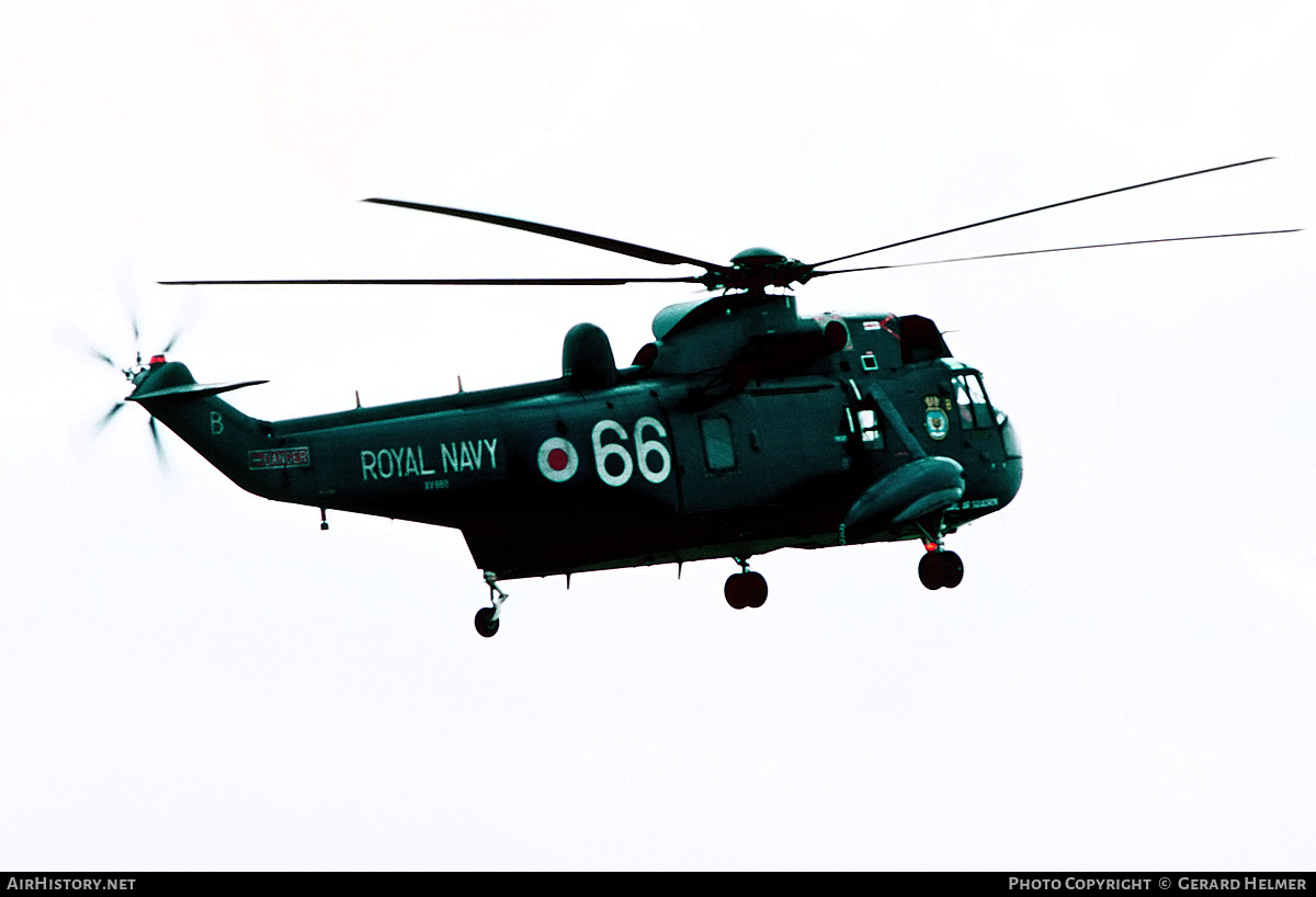 Aircraft Photo of XV668 | Westland WS-61 Sea King HAS5 | UK - Navy | AirHistory.net #402124