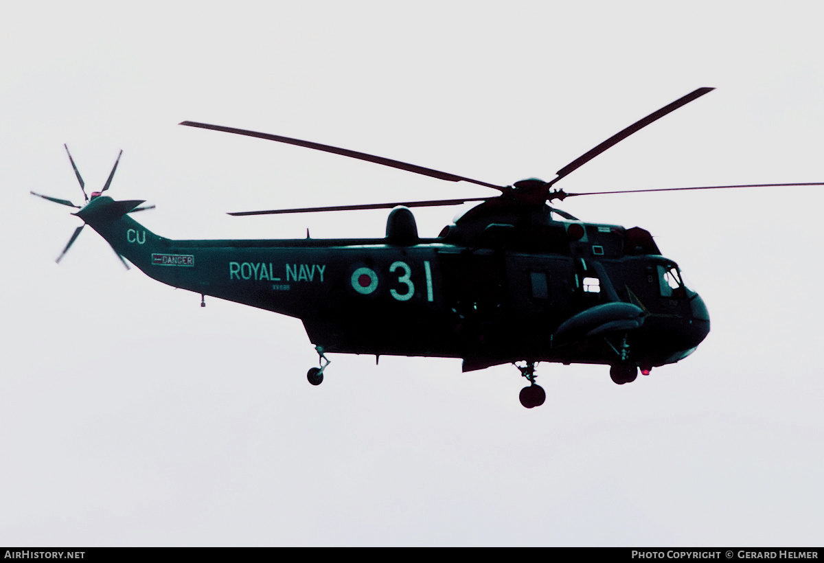 Aircraft Photo of XV698 | Westland WS-61 Sea King HAS2A | UK - Navy | AirHistory.net #402126