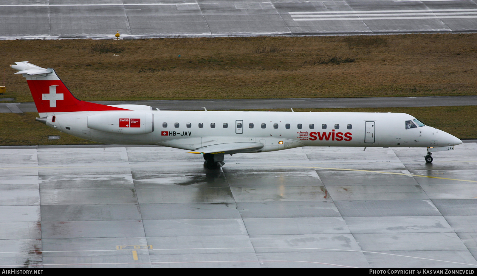 Aircraft Photo of HB-JAV | Embraer ERJ-145LU (EMB-145LU) | Swiss International Air Lines | AirHistory.net #402129