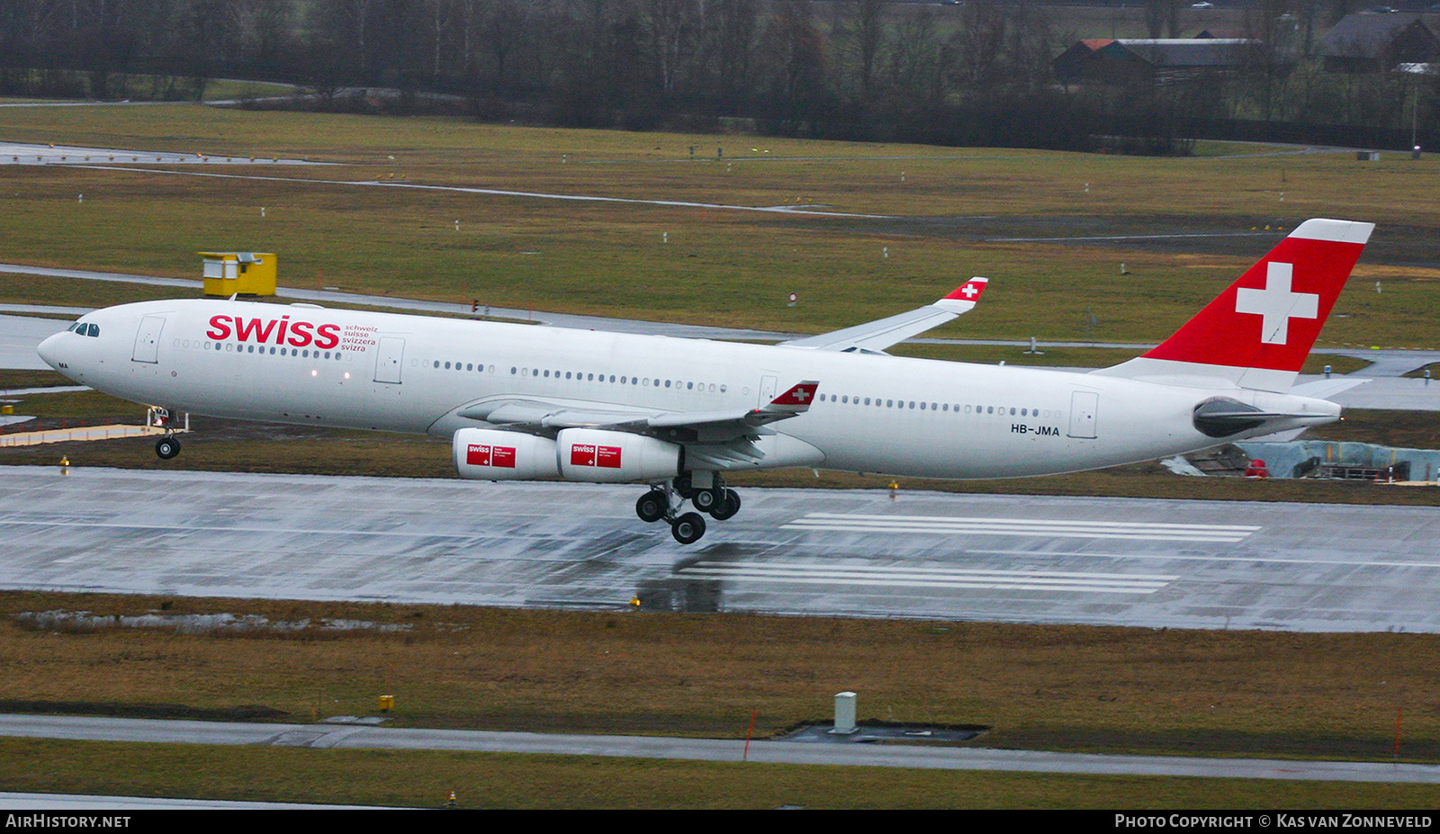 Aircraft Photo of HB-JMA | Airbus A340-313 | Swiss International Air Lines | AirHistory.net #402133