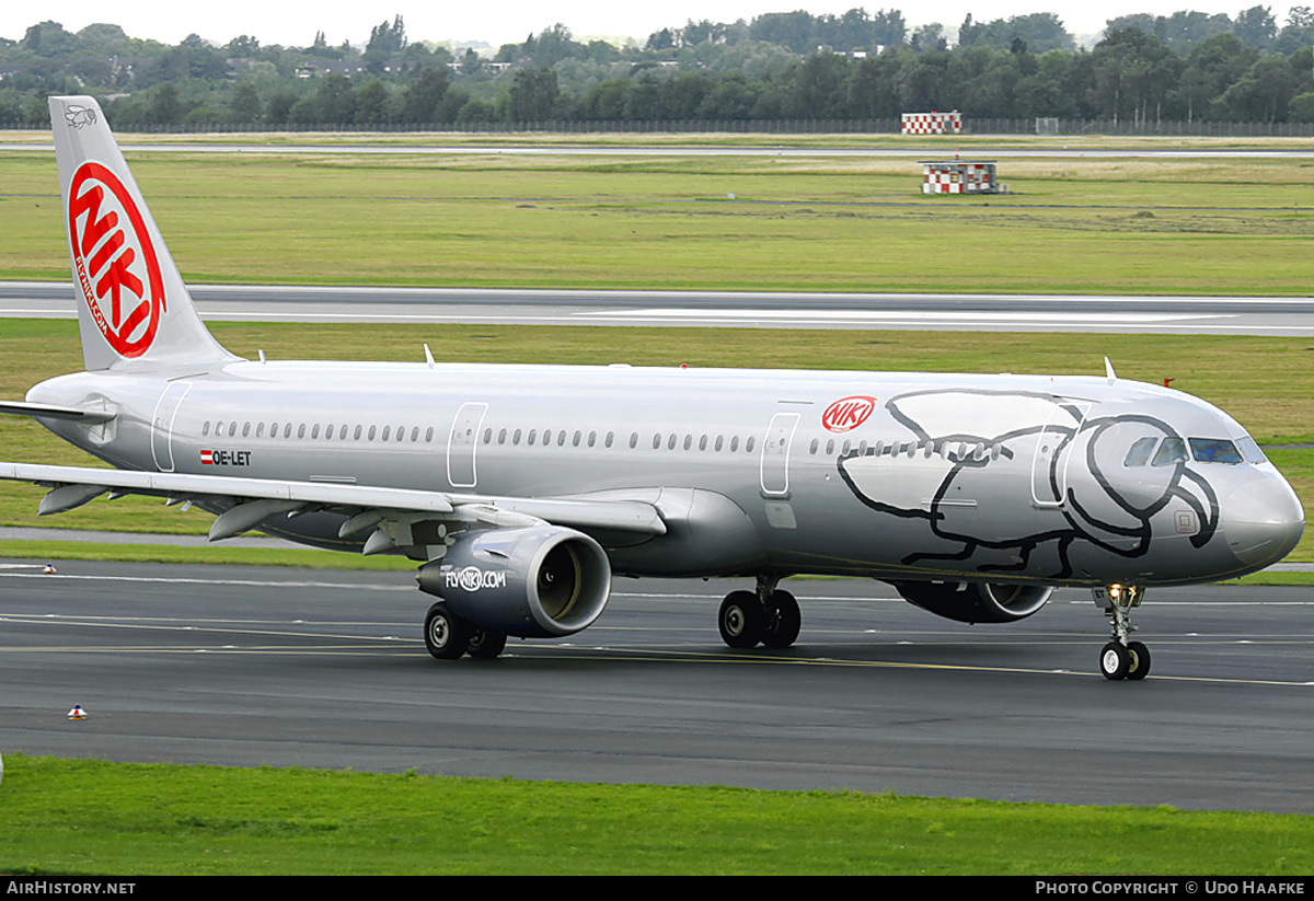 Aircraft Photo of OE-LET | Airbus A321-211 | Niki | AirHistory.net #402136