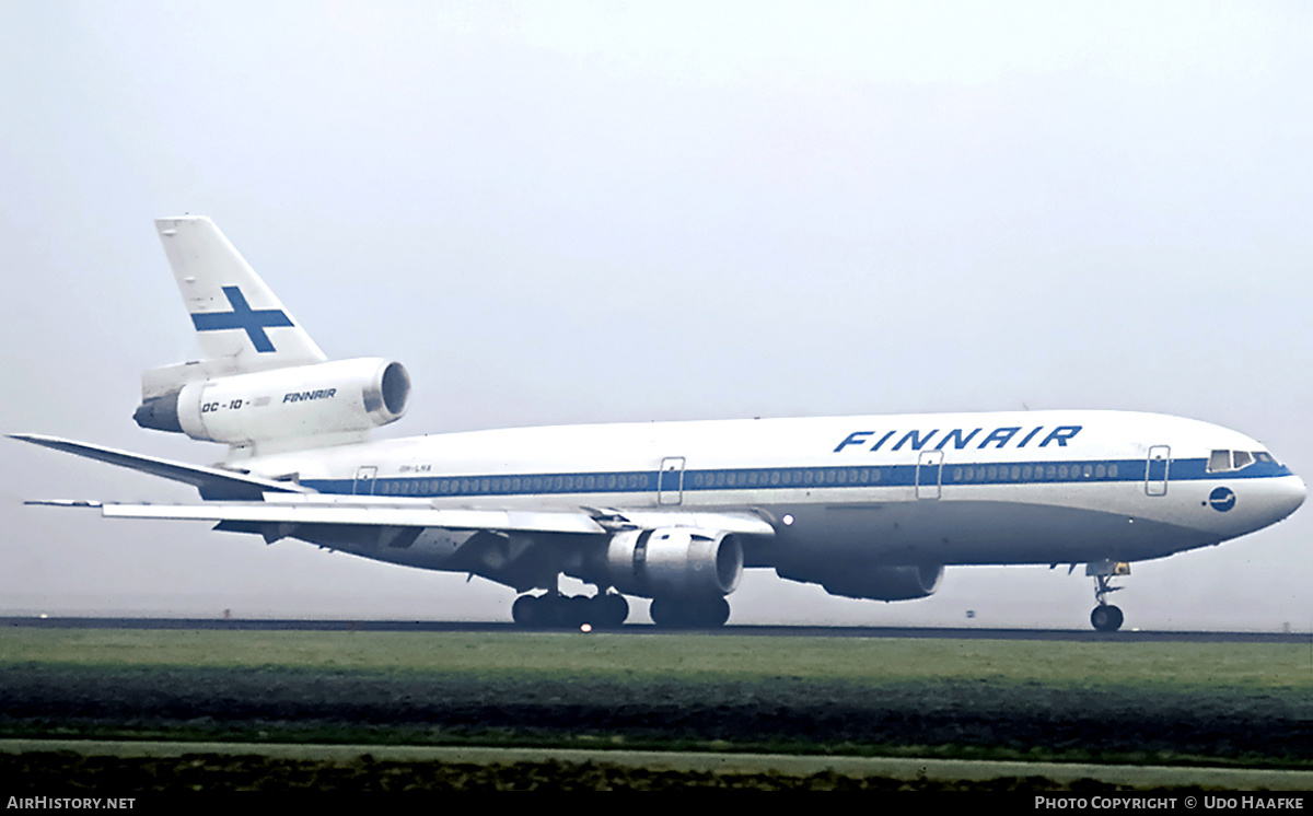Aircraft Photo of OH-LHA | McDonnell Douglas DC-10-30 | Finnair | AirHistory.net #402151