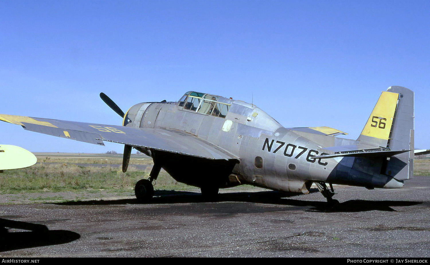 Aircraft Photo of N7076C | General Motors TBM-3/AT Avenger | AirHistory.net #402159