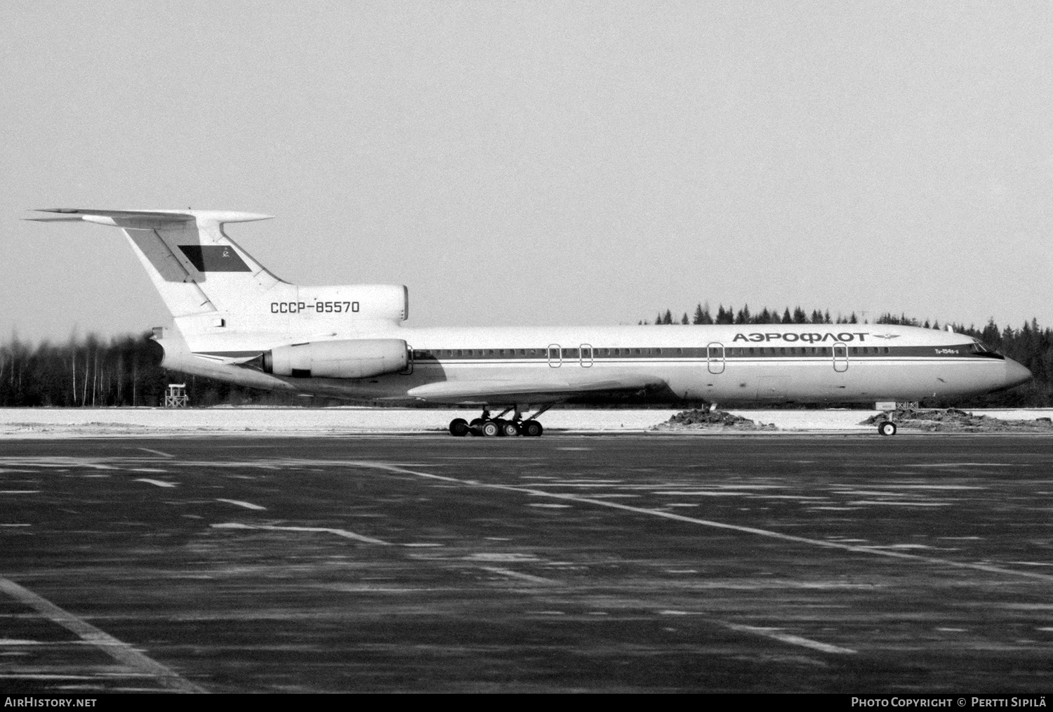Aircraft Photo of CCCP-85570 | Tupolev Tu-154B-2 | Aeroflot | AirHistory.net #402164