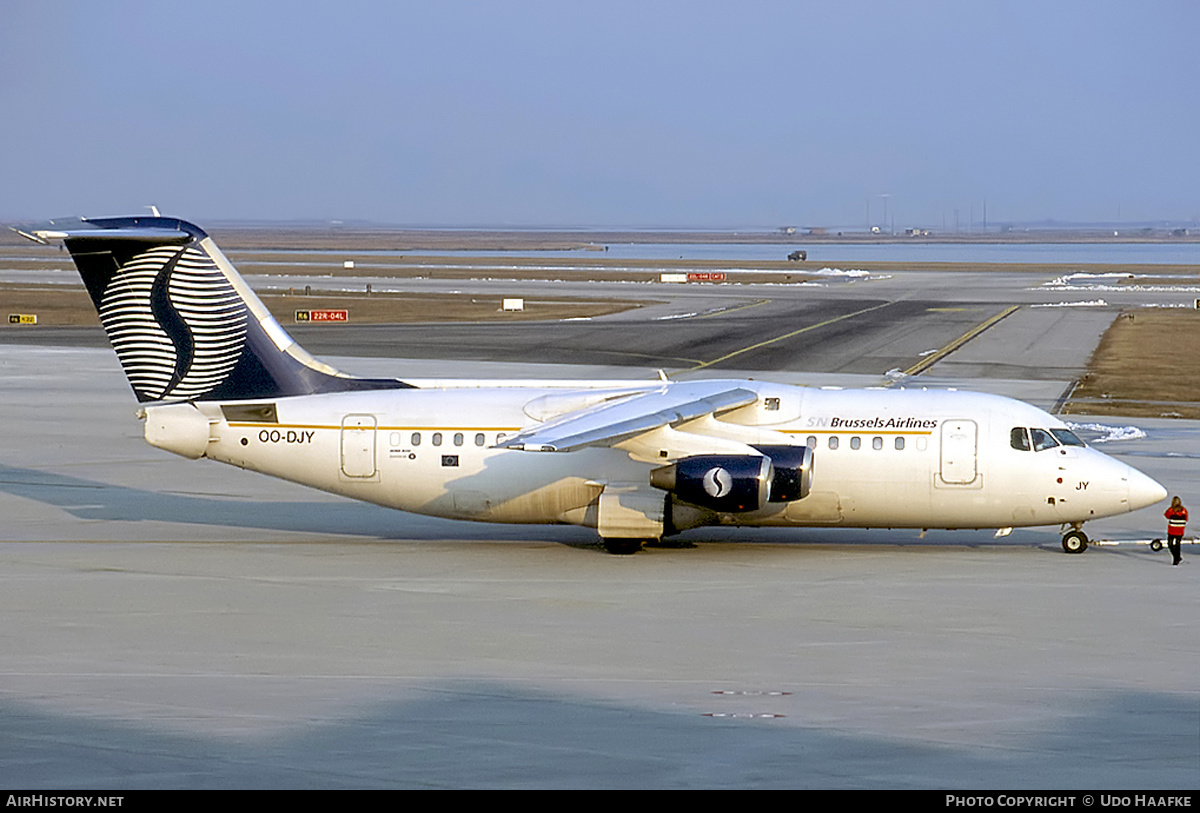 Aircraft Photo of OO-DJY | British Aerospace Avro 146-RJ85 | SN Brussels Airlines | AirHistory.net #402171