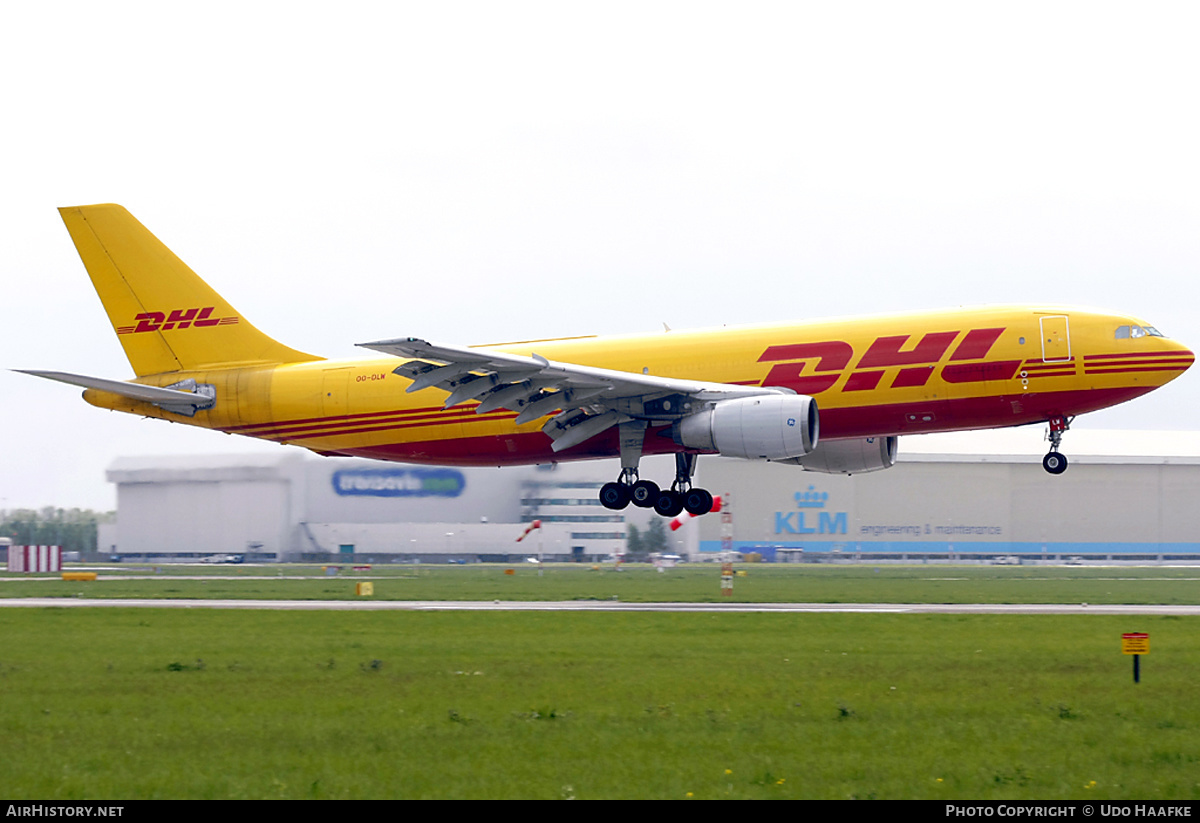 Aircraft Photo of OO-DLW | Airbus A300B4-203(F) | DHL International | AirHistory.net #402174