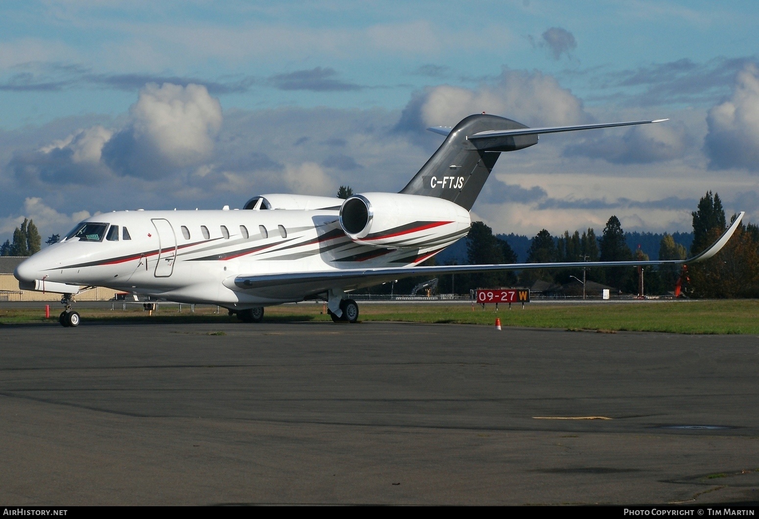 Aircraft Photo of C-FTJS | Cessna 750 Citation X | AirHistory.net #402192