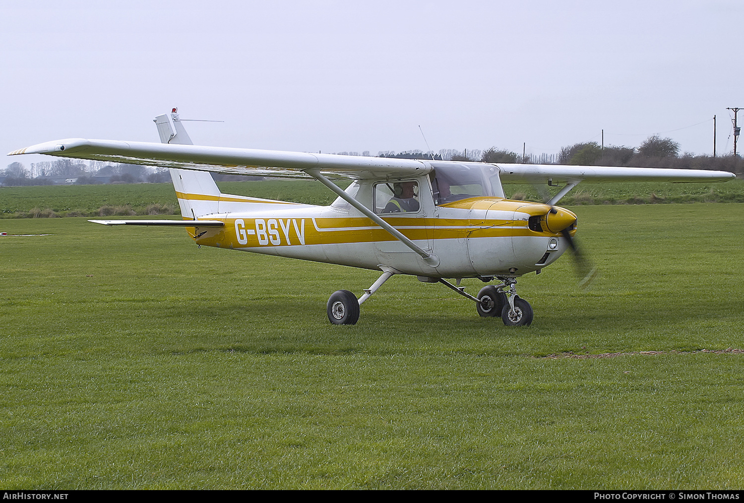 Aircraft Photo of G-BSYV | Cessna 150M | AirHistory.net #402205
