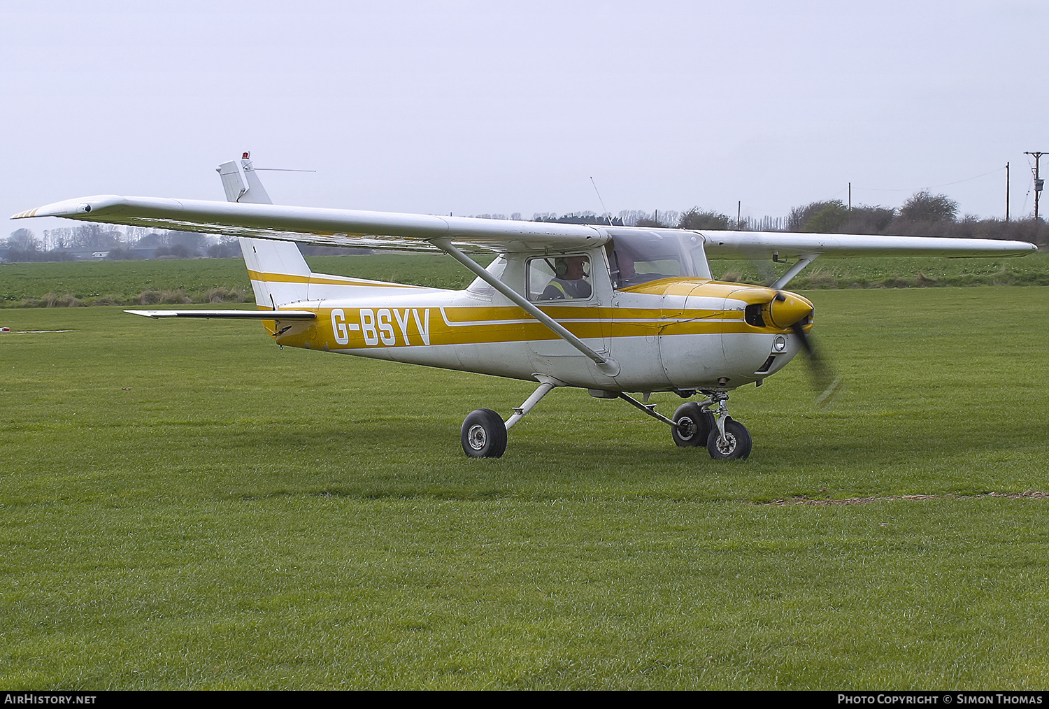 Aircraft Photo of G-BSYV | Cessna 150M | AirHistory.net #402205