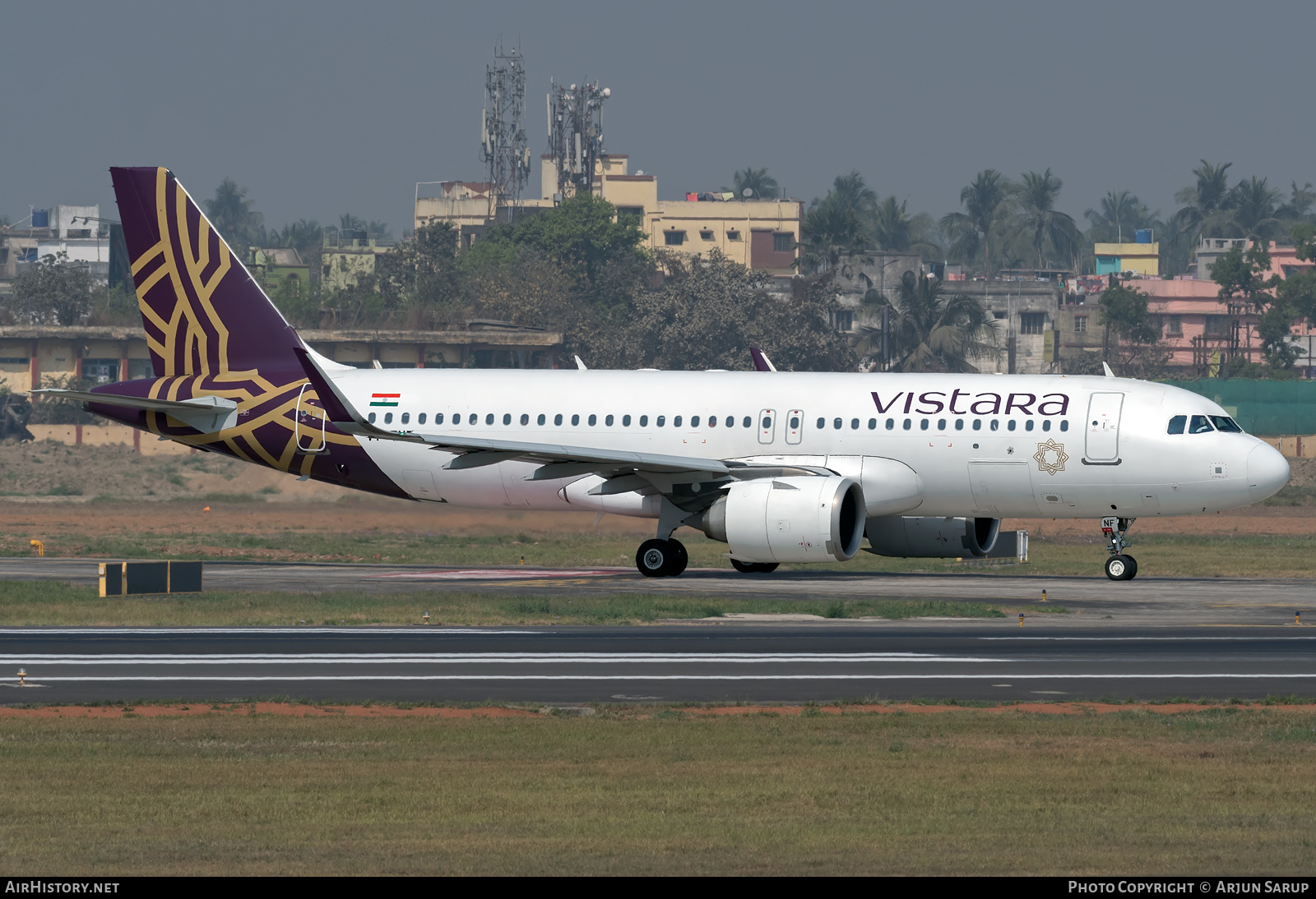 Aircraft Photo of VT-TNF | Airbus A320-251N | Vistara | AirHistory.net #402210