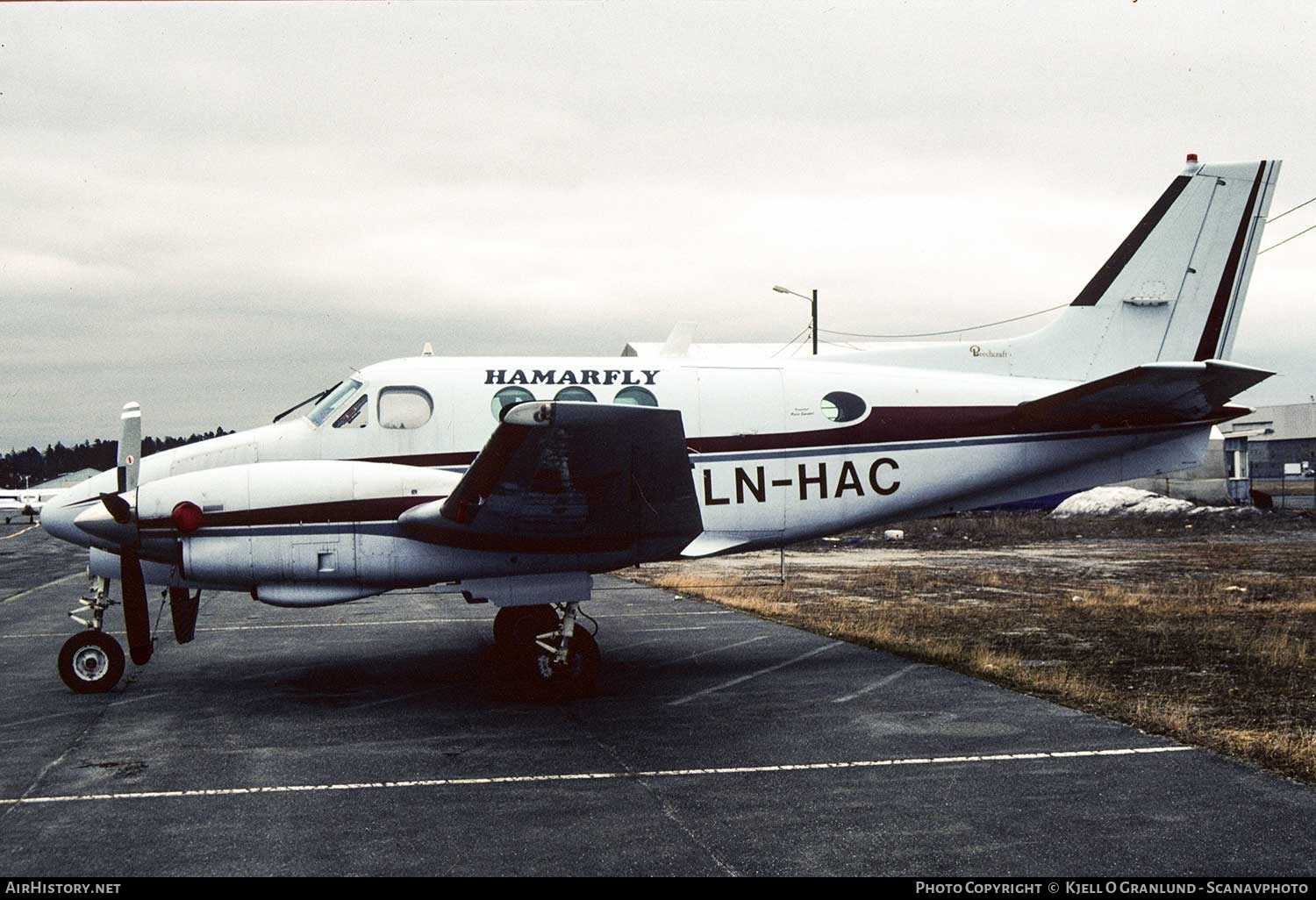 Aircraft Photo of LN-HAC | Beech B90 King Air | Hamarfly | AirHistory.net #402213