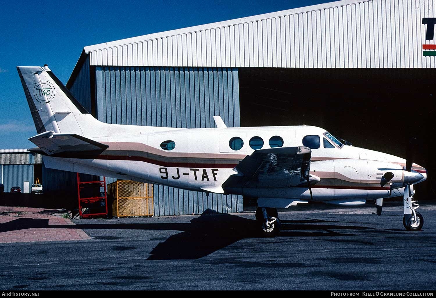 Aircraft Photo of 9J-TAF | Beech B90 King Air | TIAC - Travel International Air Charter | AirHistory.net #402217