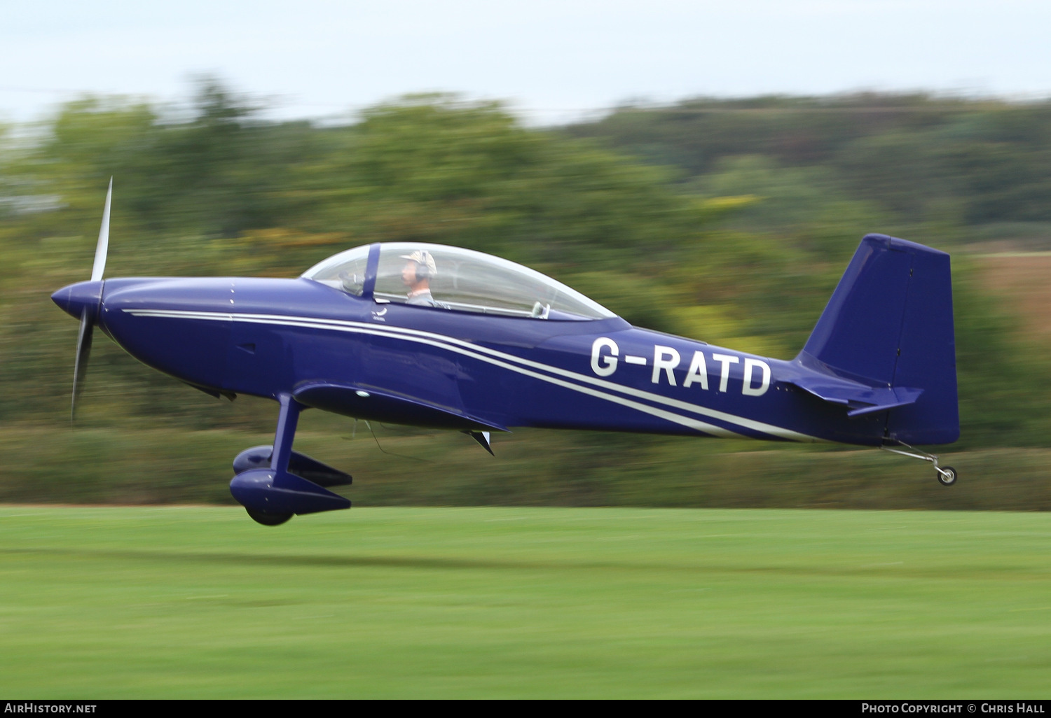 Aircraft Photo of G-RATD | Van's RV-8 | AirHistory.net #402240