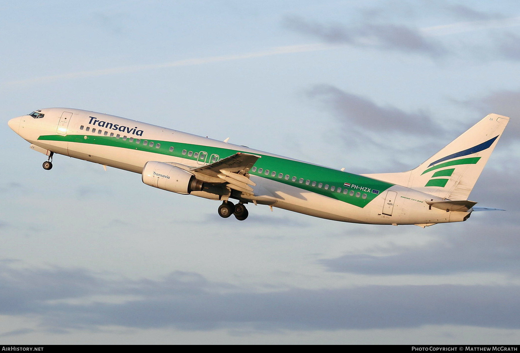 Aircraft Photo of PH-HZX | Boeing 737-8K2 | Transavia | AirHistory.net #402290