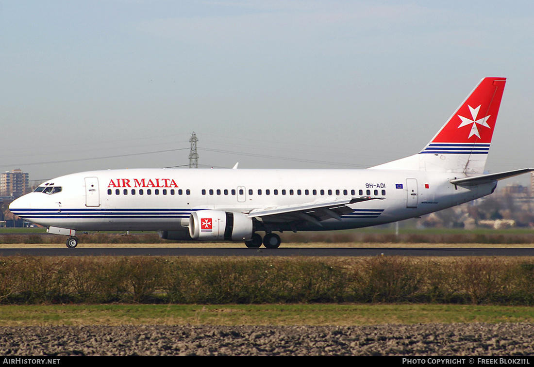 Aircraft Photo of 9H-ADI | Boeing 737-33A | Air Malta | AirHistory.net #402292