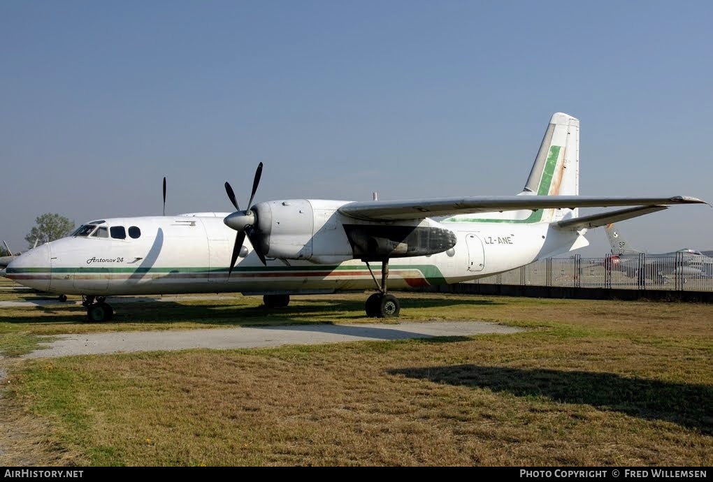 Aircraft Photo of LZ-ANE | Antonov An-24V | Balkan - Bulgarian Airlines | AirHistory.net #402295