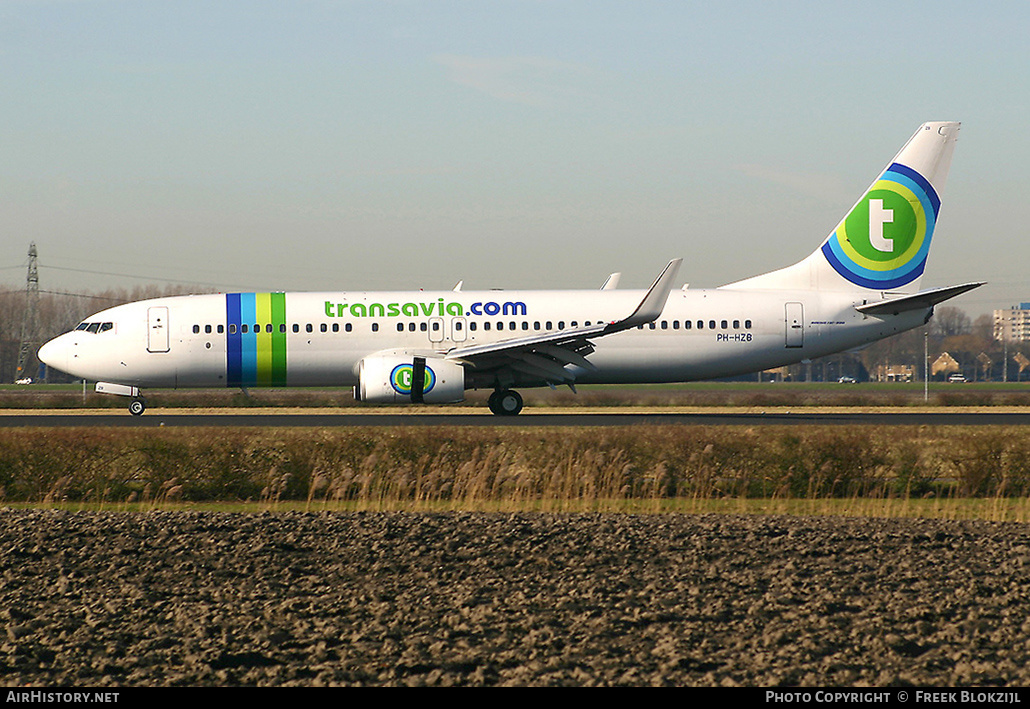 Aircraft Photo of PH-HZB | Boeing 737-8K2 | Transavia | AirHistory.net #402297