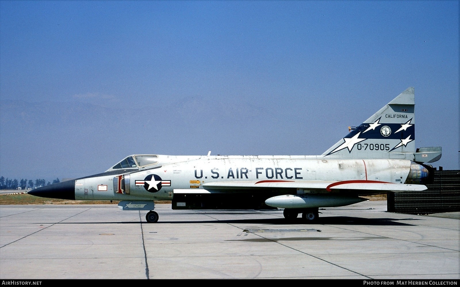 Aircraft Photo of 57-905 / 0-70905 | Convair F-102A Delta Dagger | USA - Air Force | AirHistory.net #402305