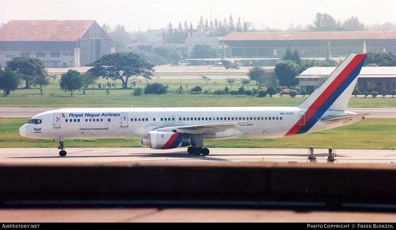 Aircraft Photo of 9N-ACB | Boeing 757-2F8C | Royal Nepal Airlines | AirHistory.net #402307