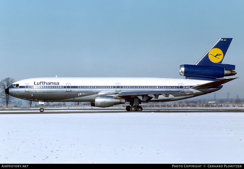 Aircraft Photo of D-ADJO | McDonnell Douglas DC-10-30 | Lufthansa | AirHistory.net #402309