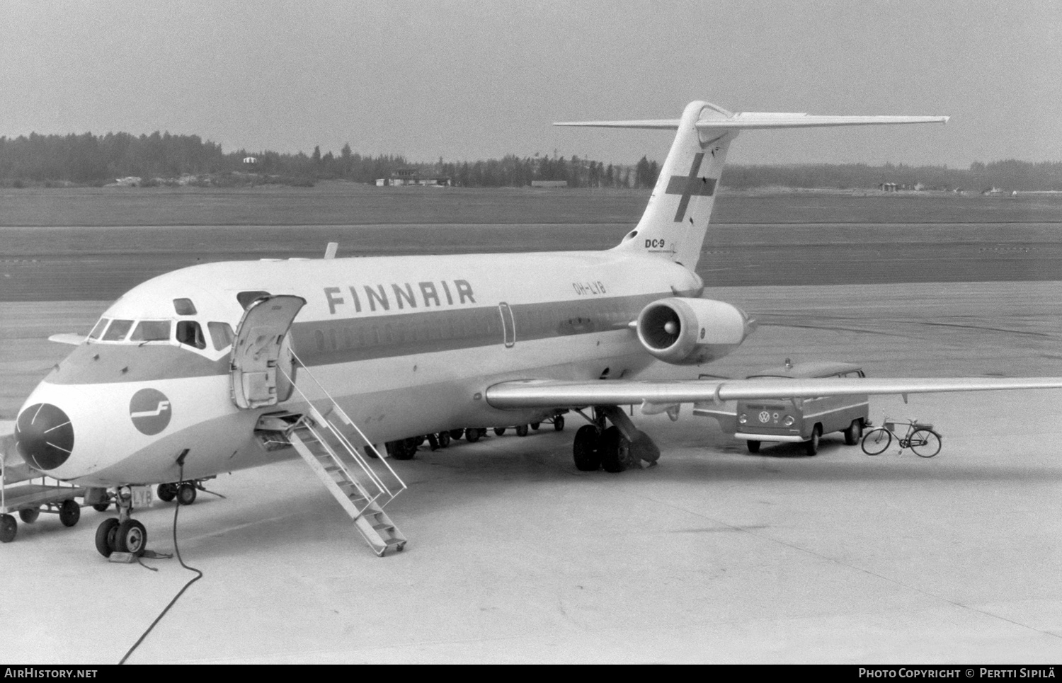 Aircraft Photo of OH-LYB | Douglas DC-9-14 | Finnair | AirHistory.net #402334