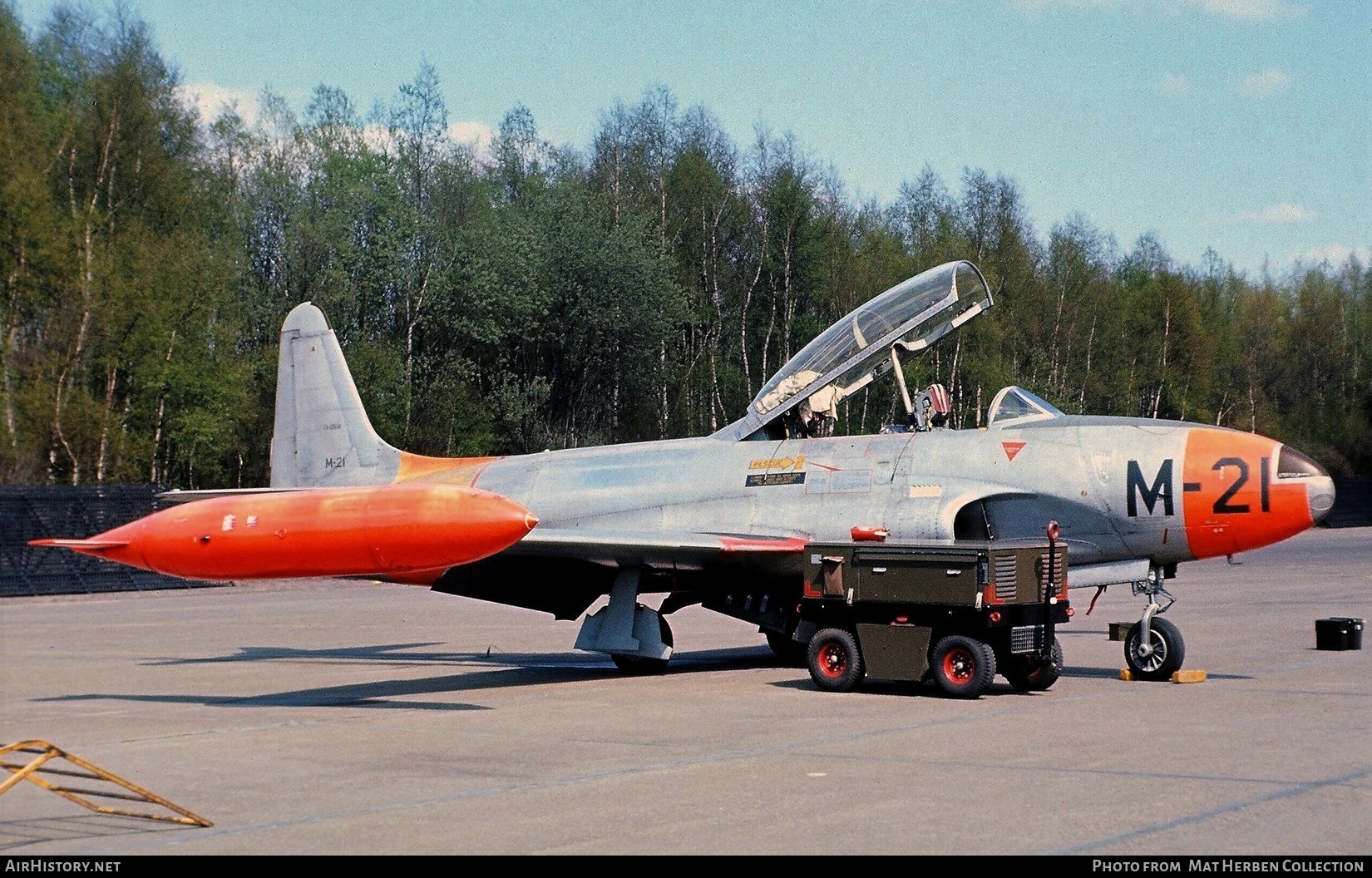 Aircraft Photo of M-21 / 51-17491 | Lockheed T-33A | Netherlands - Air Force | AirHistory.net #402336