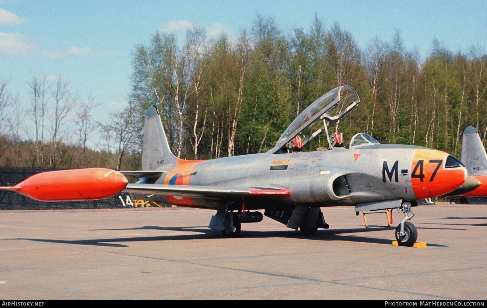 Aircraft Photo of M-47 / 51-6661 | Lockheed T-33A | Netherlands - Air Force | AirHistory.net #402338