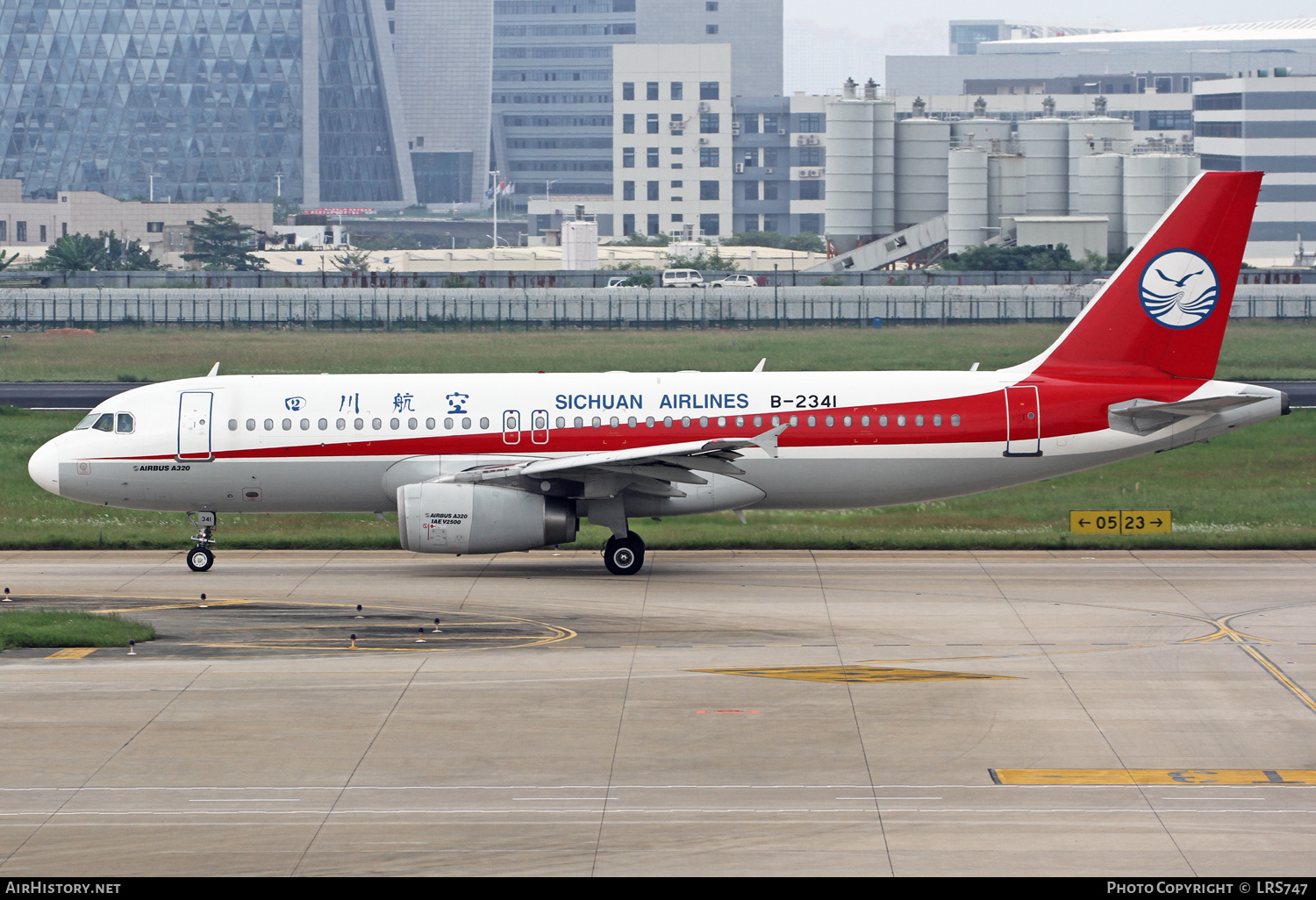 Aircraft Photo of B-2341 | Airbus A320-232 | Sichuan Airlines | AirHistory.net #402343