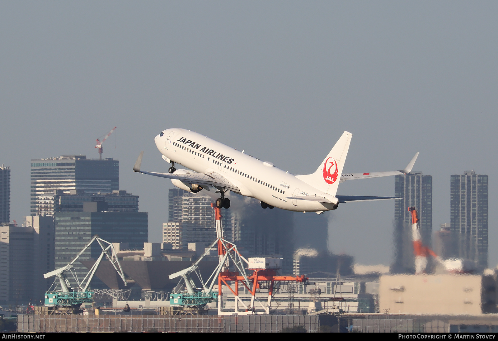 Aircraft Photo of JA318J | Boeing 737-846 | JAL Express - JAL | AirHistory.net #402359