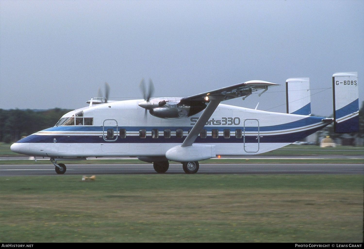 Aircraft Photo of G-BDBS | Short 330-100 | AirHistory.net #402374