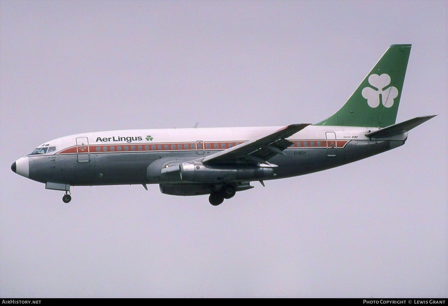 Aircraft Photo of EI-BDY | Boeing 737-2E1/Adv | Aer Lingus | AirHistory.net #402380